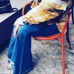 Women’s bell bottom jeans